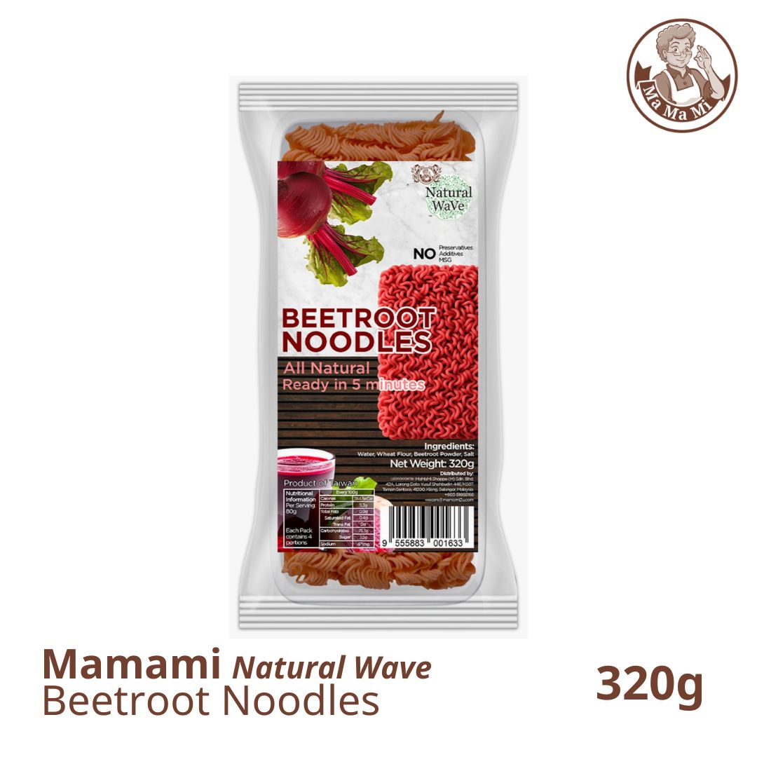 Mamami Natural Wave - Beetroot Instant Noodles