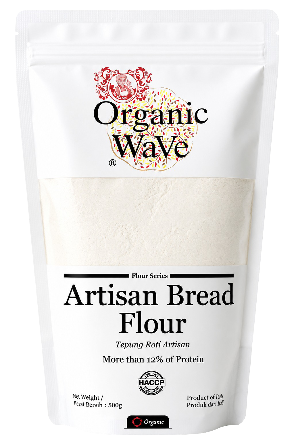 Organic Wave Artisan Bread Flour 500g | 12%+ Protein