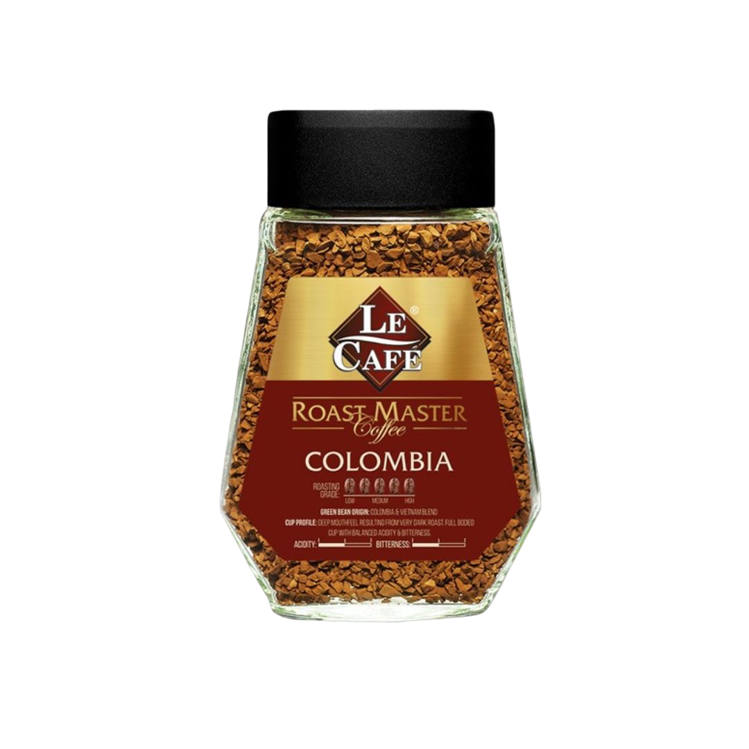Le Café Roast Master Colombia Coffee 100g / 200g | Instant Coffee Granules