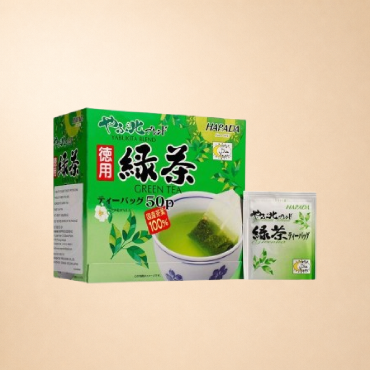 Harada Yabukita Blend Green Tea Bag 50 x 2g | Japanese Green Tea