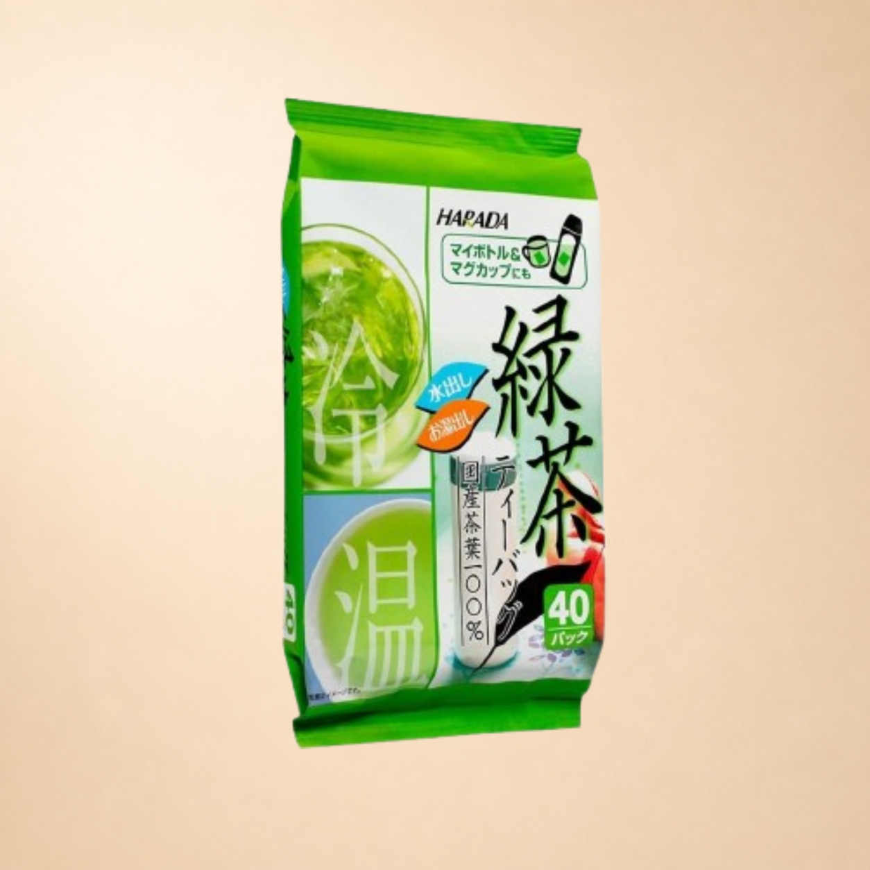 Harada Green Tea for Hot & Cold Brew 72g | Japanese Tea Bags