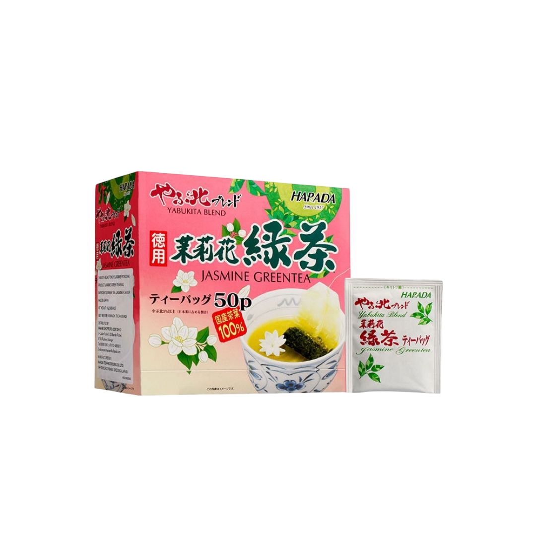 Harada Yabukita Blend Jasmine Green Tea 50 x 2g | Japanese Tea Bags