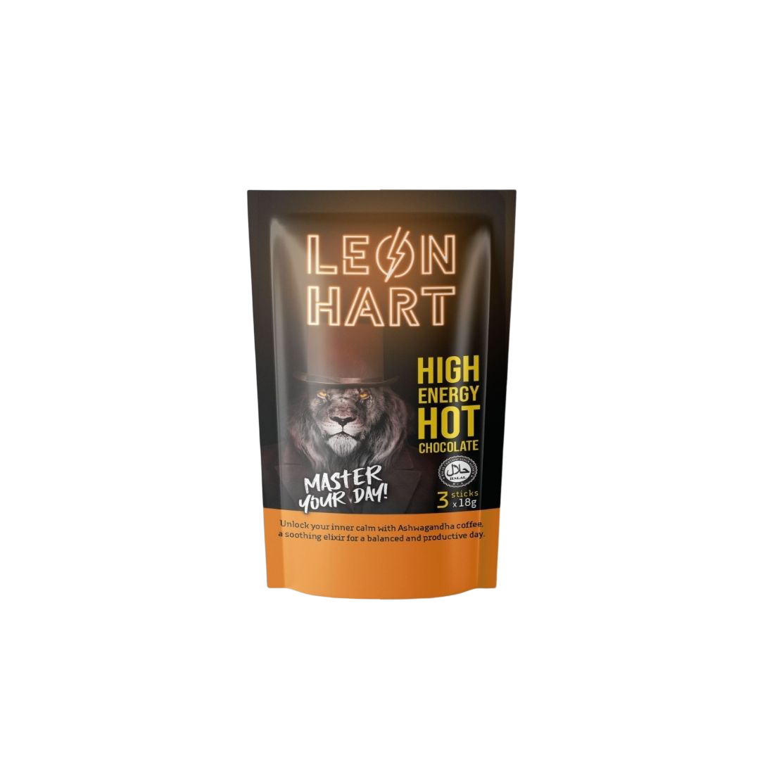 LeonHart 3in1 High Caffeine Hot Chocolate 3 x 18g | Hot Chocolate Mix
