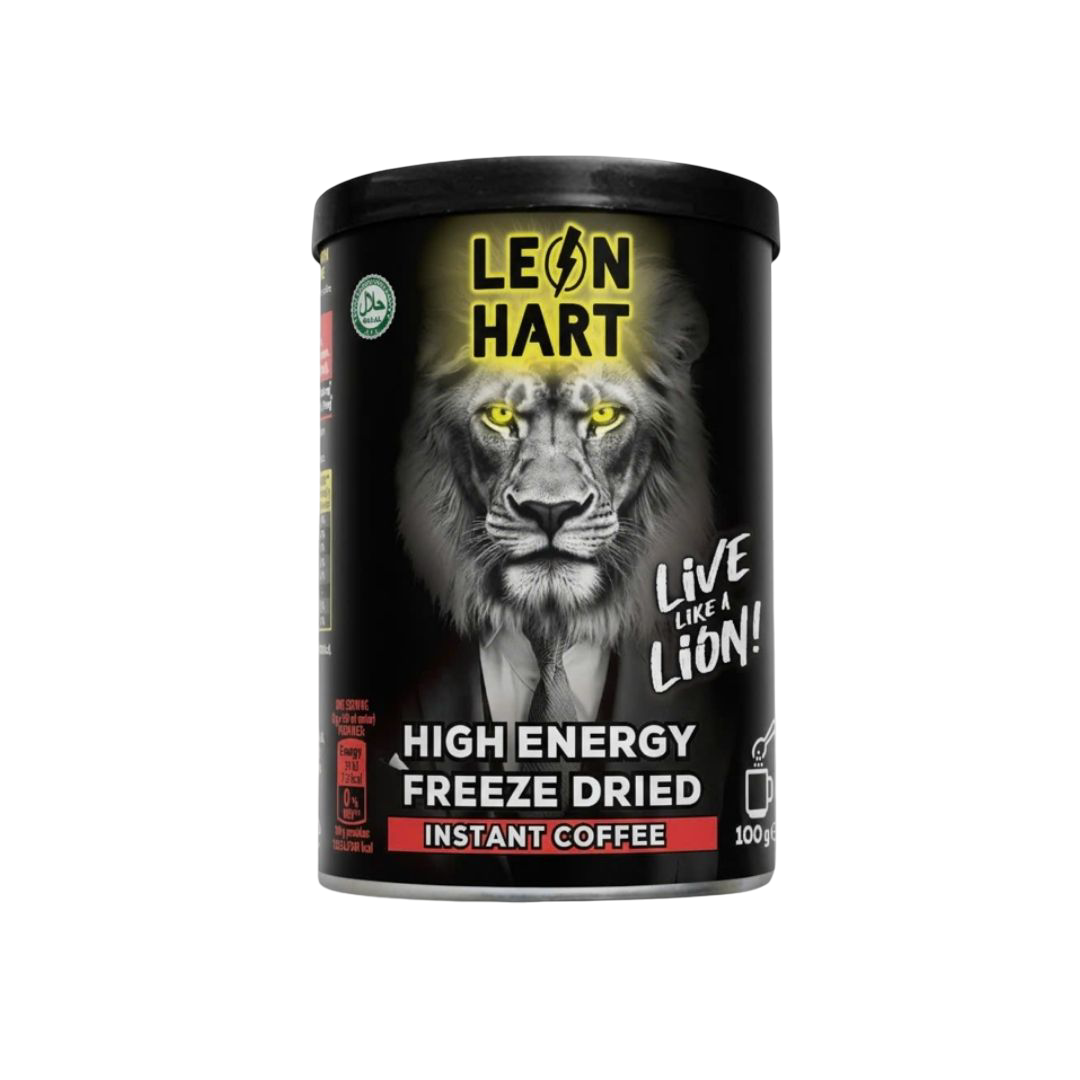 LeonHart Freeze Dried Instant Coffee 100g | High Energy Coffee