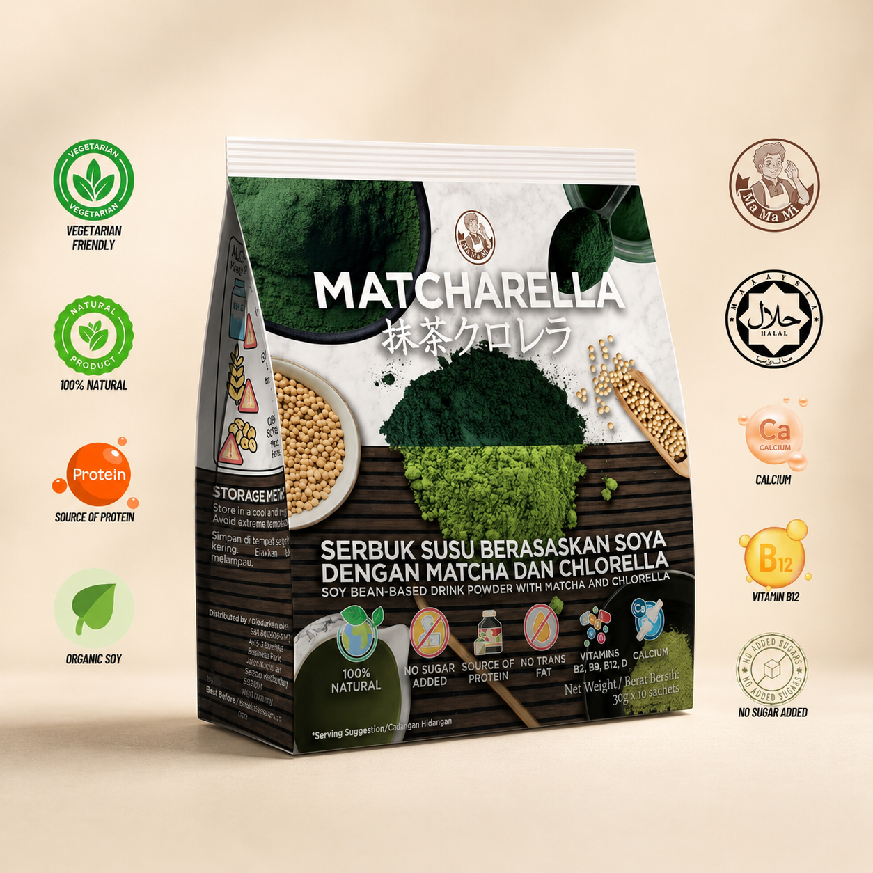 Mamami Matcharella (30g x 10)