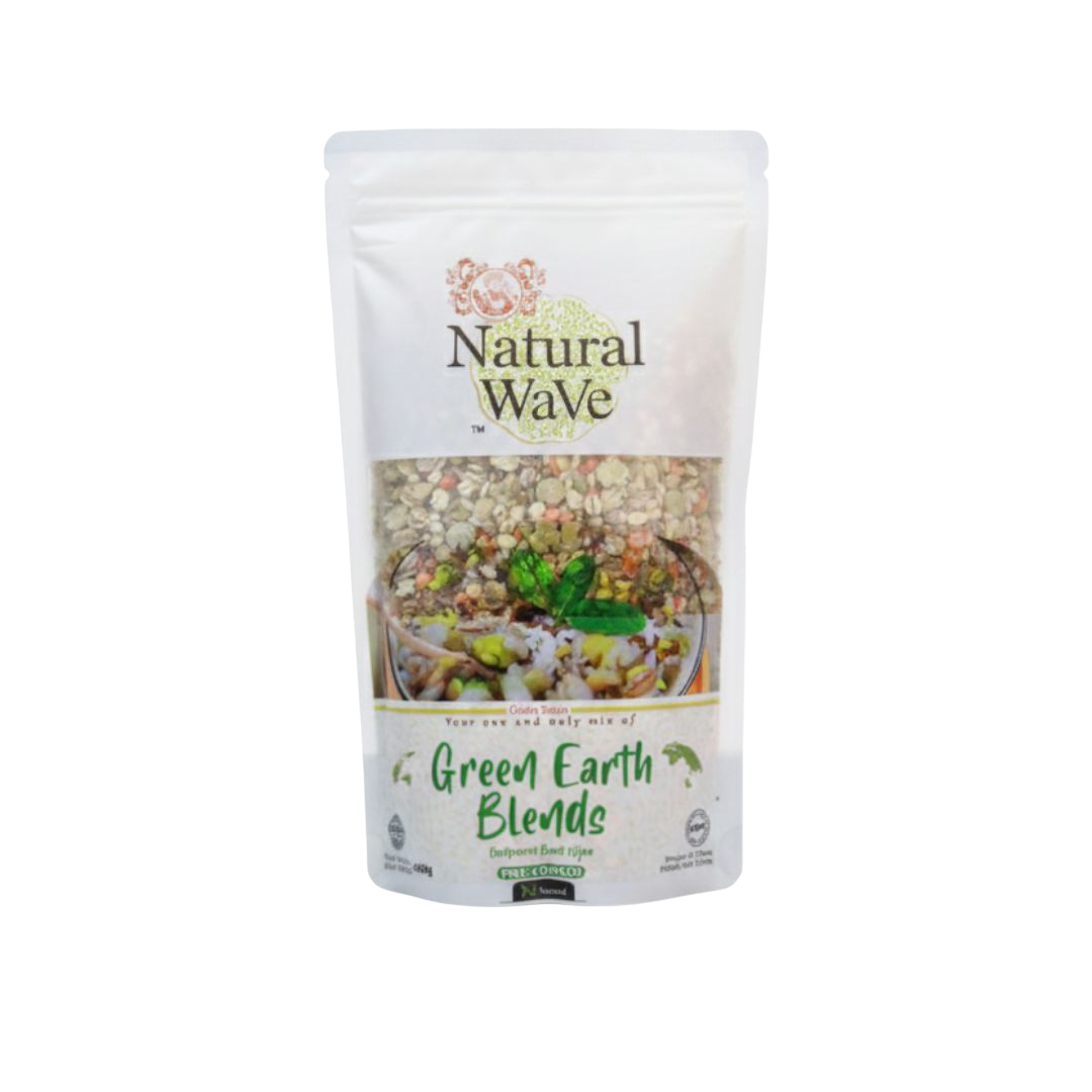 Mamami Natural Wave Green Earth Beans (400g)