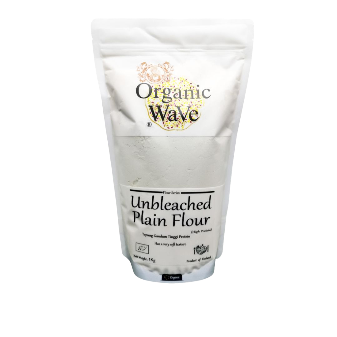 Mamami Organic Wave 未漂白普通面粉 (1KG)