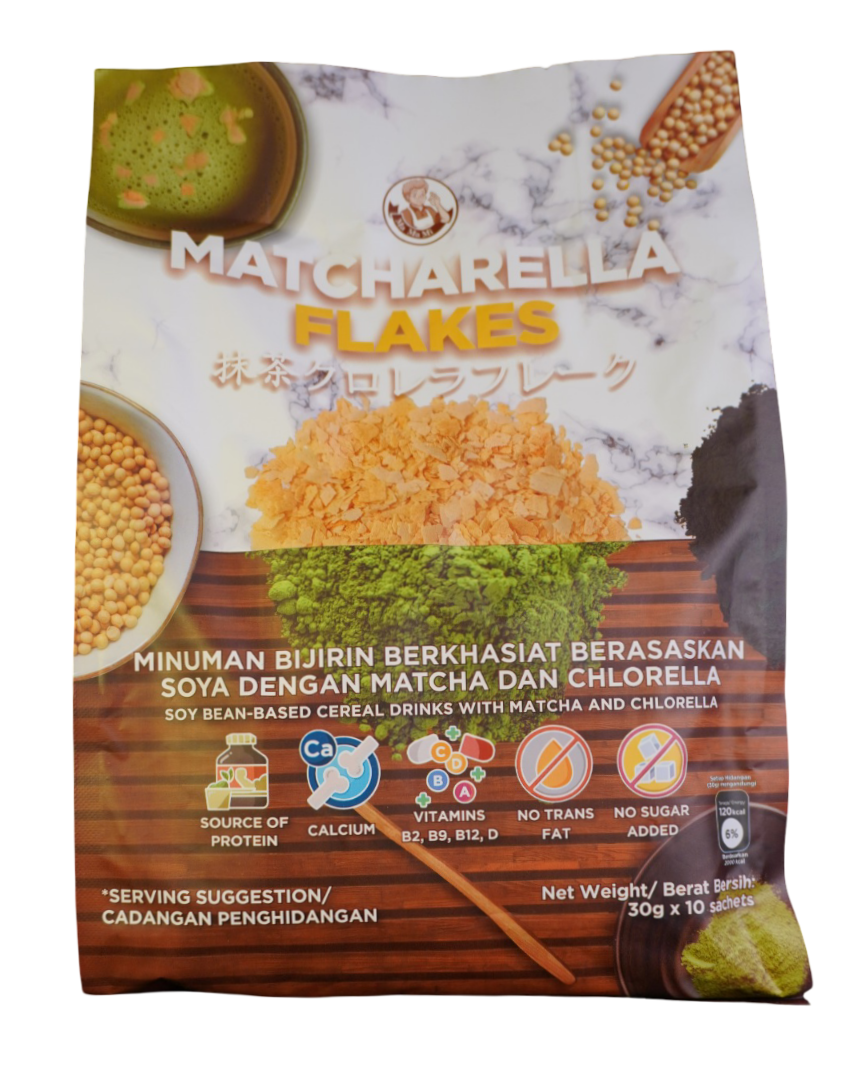 Mamami Matcharella Flakes (30g x 10)