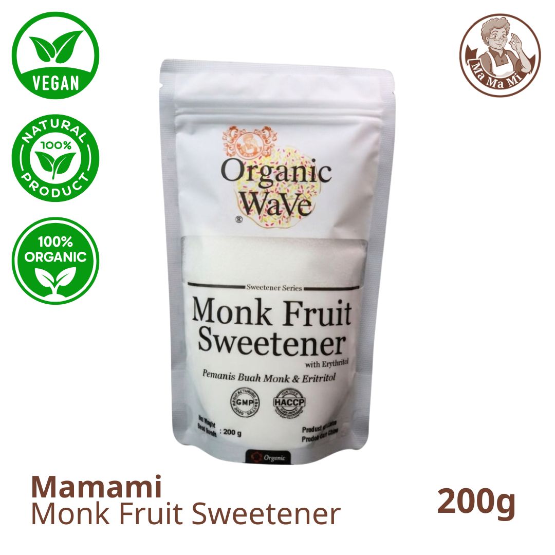 Mamami Organic Wave Monk Fruit Sweetener