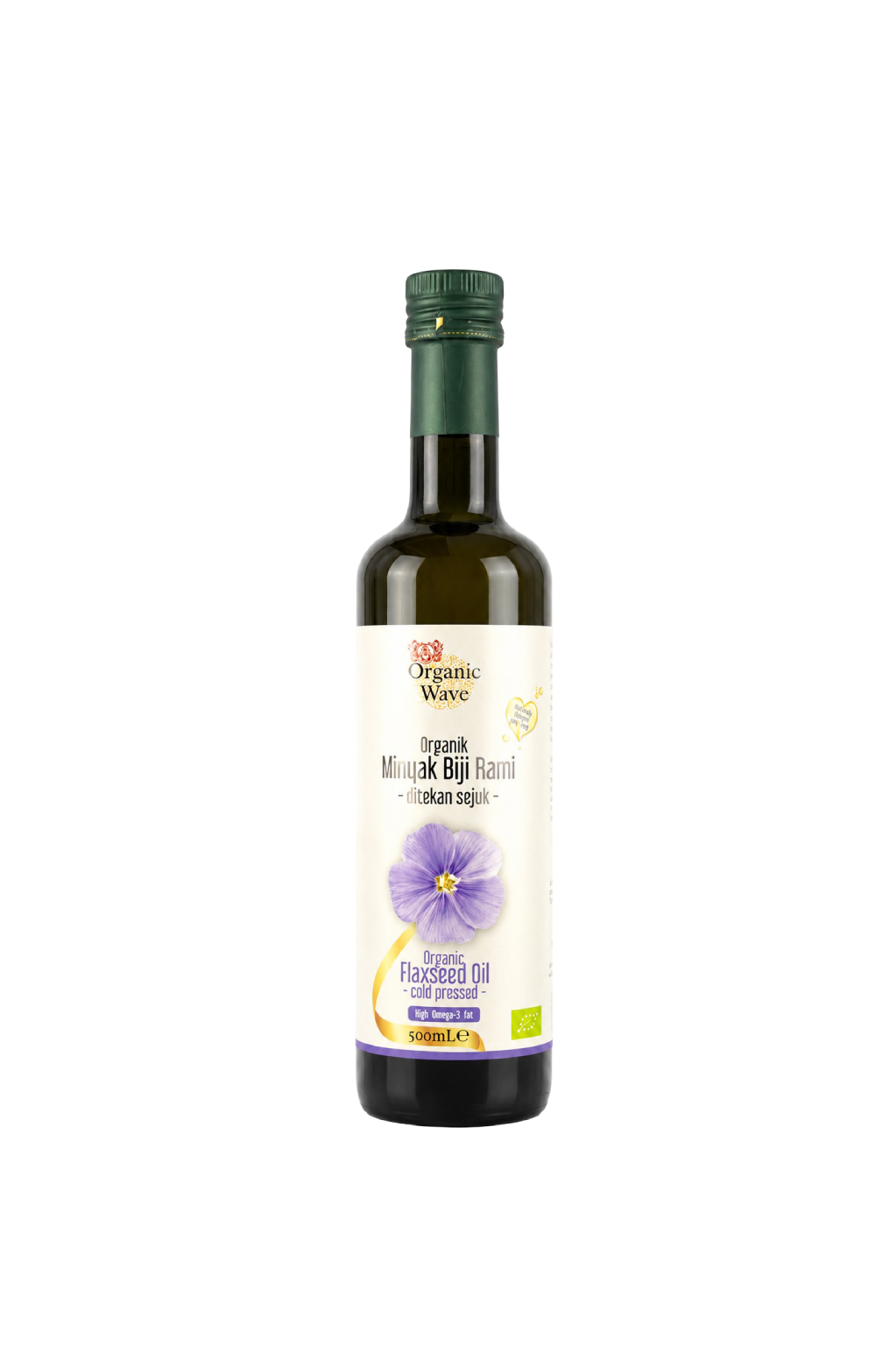 Mamami Organic Wave Organic Flaxseed Oil 500ml