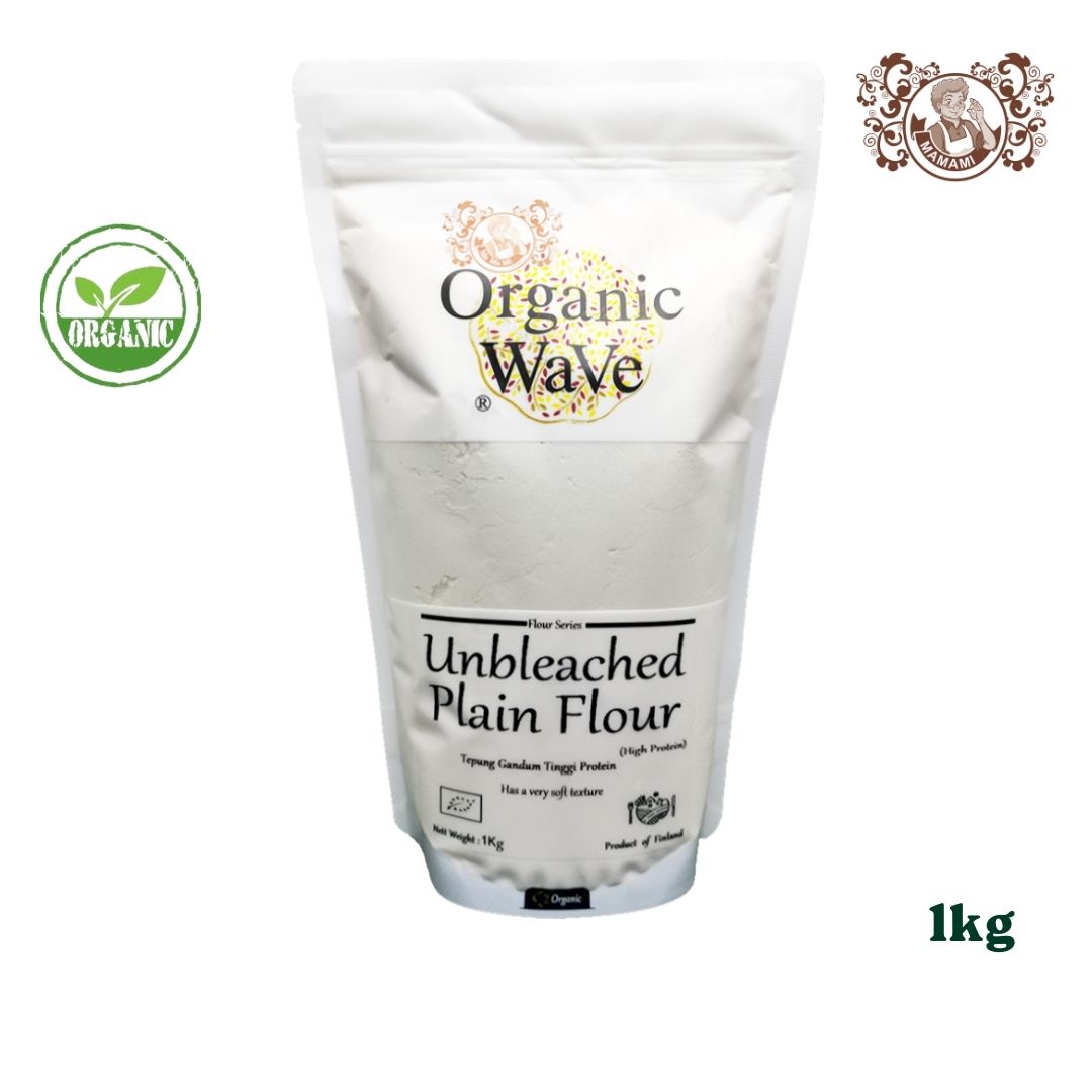 Mamami Organic Wave Unbleached Plain Flour (1KG)
