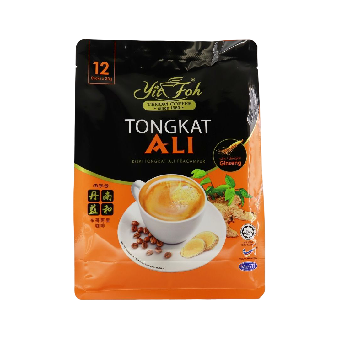 Yit Foh Tongkat Ali Coffee 12 x 25g | With Ginseng