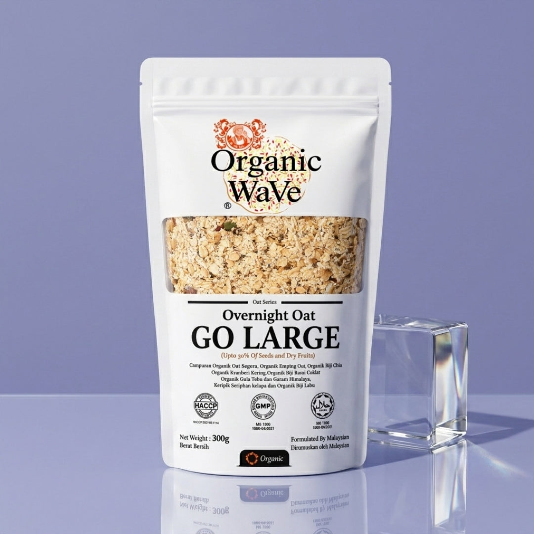 Mamami Organic Wave Overnight Oats - Go Large