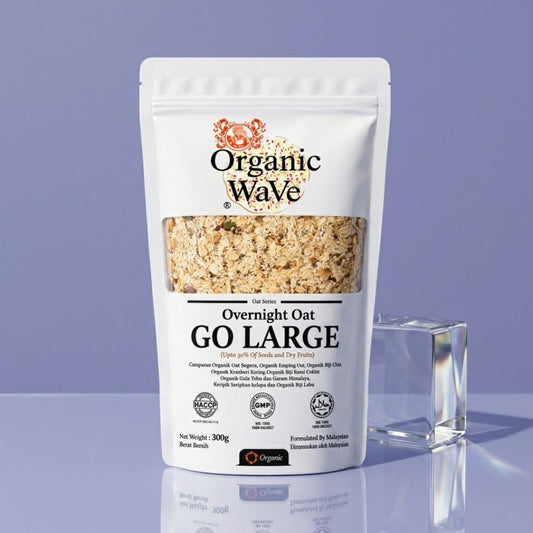 Mamami Organic Wave Overnight Oats - Go Large