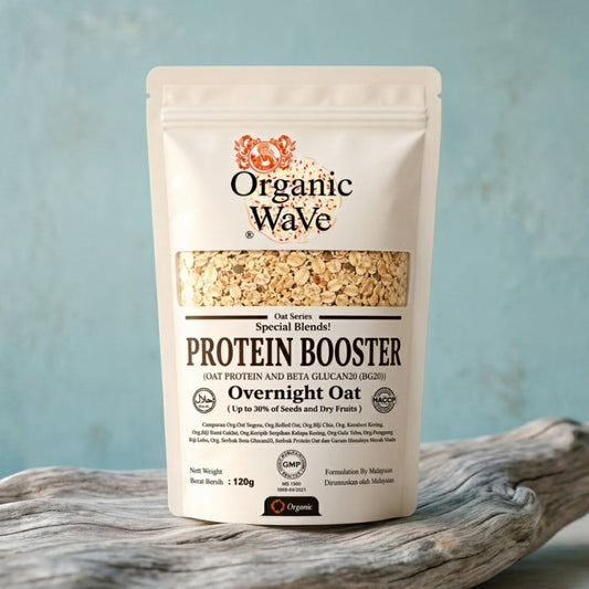 Mamami Organic Wave Overnight Oats - Protein Booster