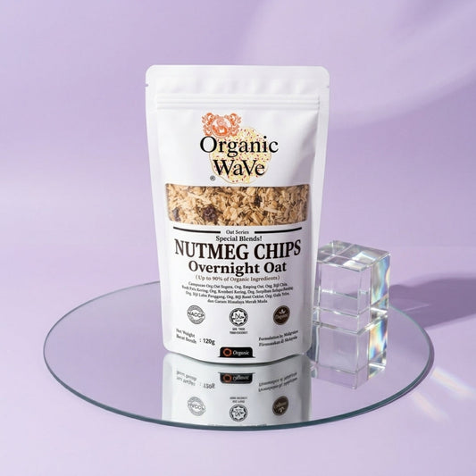 Mamami Organic Wave Overnight Oats - Nutmeg Chips