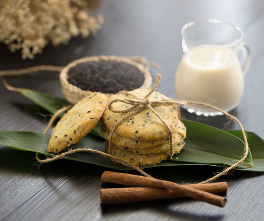 Black Sesame Cookies