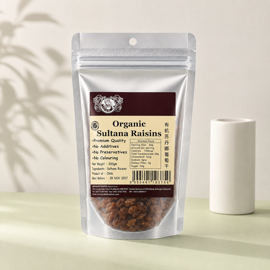 Organic Sultana Raisins