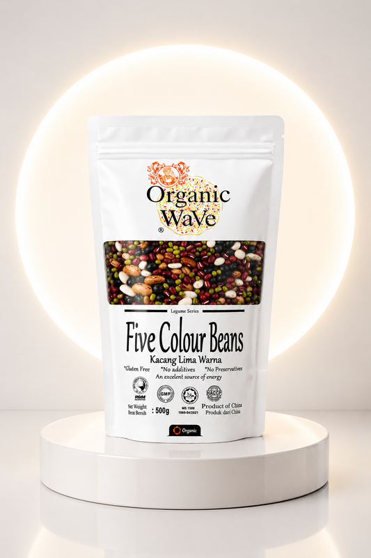 Organic Wave Five Colour Beans