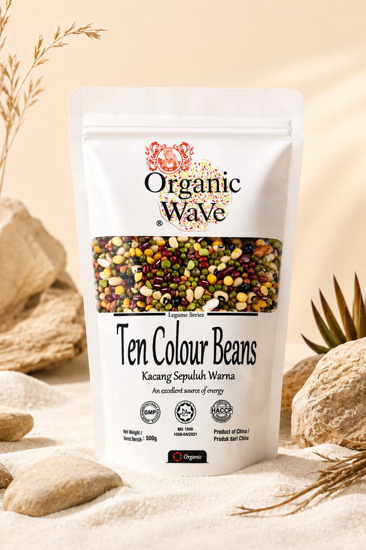 Organic Wave Ten Colour Beans