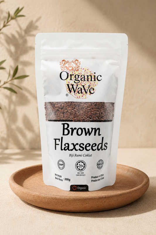 Organic Wave Brown Flaxseeds