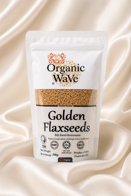 Organic Wave Golden Flaxseeds