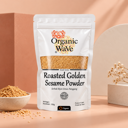 Organic Wave Roasted Golden Sesame Powder