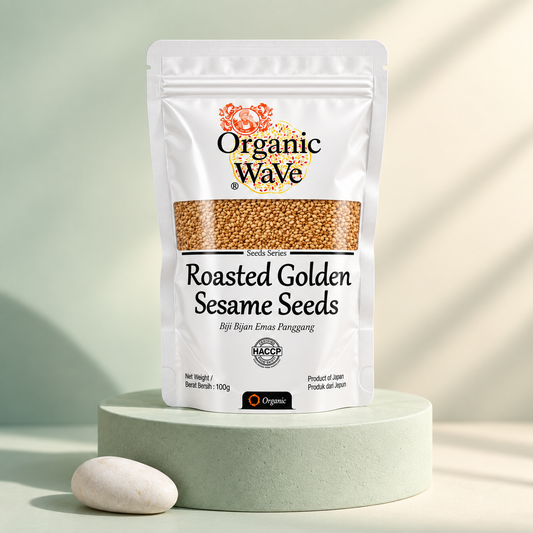 Organic Wave Roasted Golden Sesame Seed