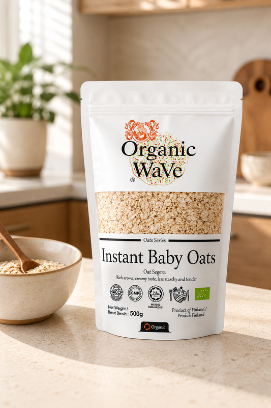 Organic Wave Instant Baby Oats