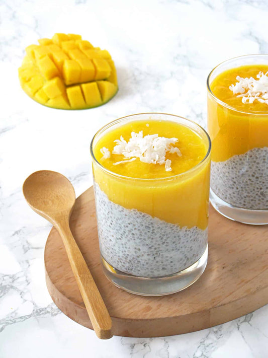 Mango Coconut Chia Pudding