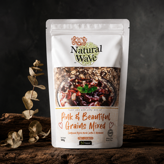 Mamami Natural Wave Pink & Beautiful Grains Mixed