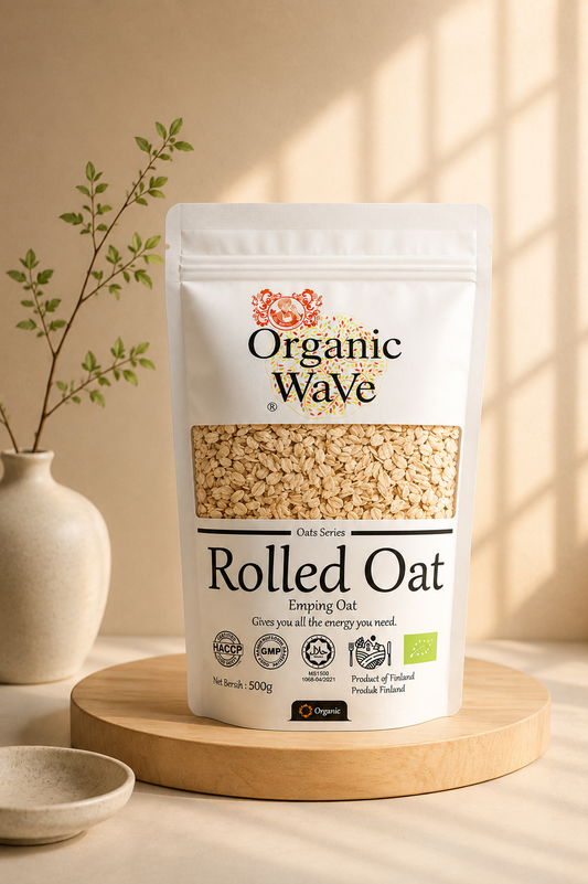 Organic Wave Rolled Oats