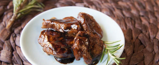 Pork tenderloin with balsamic vinegar