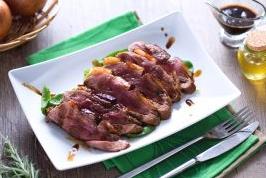 Duck breast with balsamic vinegar of Modena