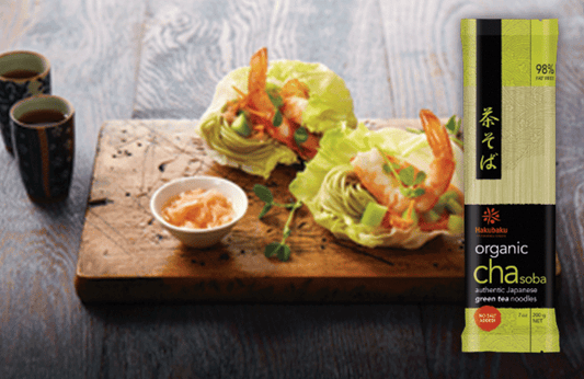 Cha Soba lettuce cups