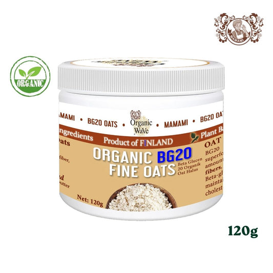 Mamami 有机 BG20 优质燕麦（β-葡聚糖 20）120g