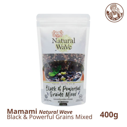 Mamami Natural Wave Black & Powerful Grains Mixed (400g)