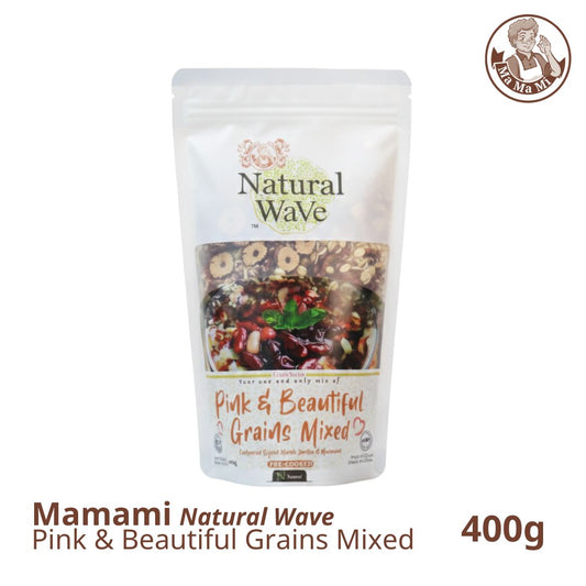 Mamami Natural Wave Pink & Beautiful Grains Mixed (400g)