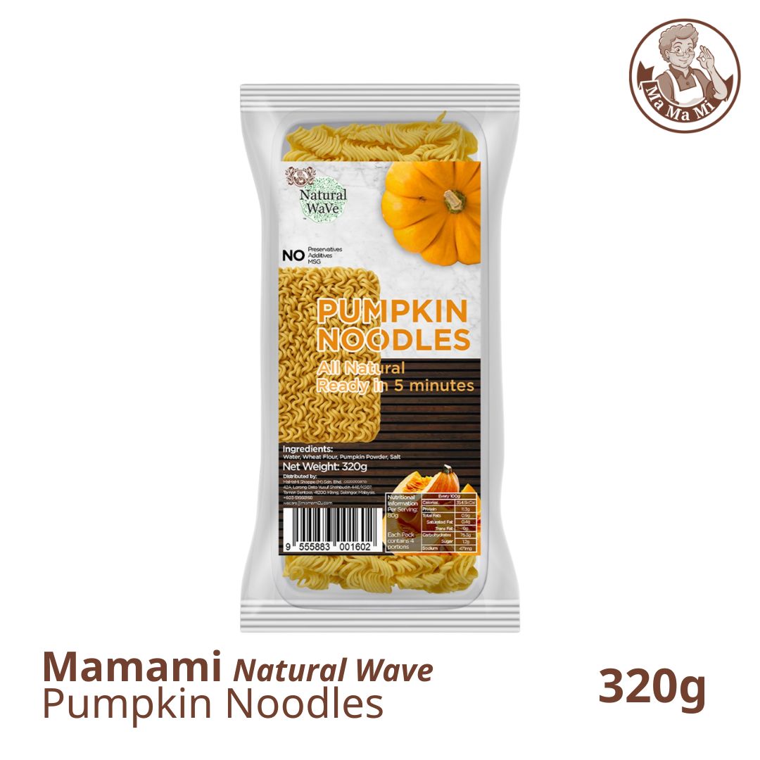 Mamami Natural Wave - Pumpkin Instant Noodles