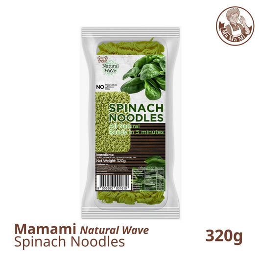 Mamami Natural Wave - Spinach Instant Noodles