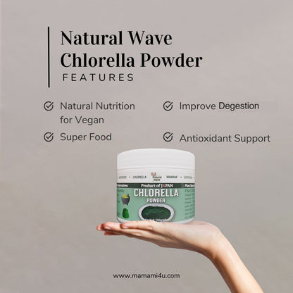 Mamami Natural Wave Chlorella Powder (500g)