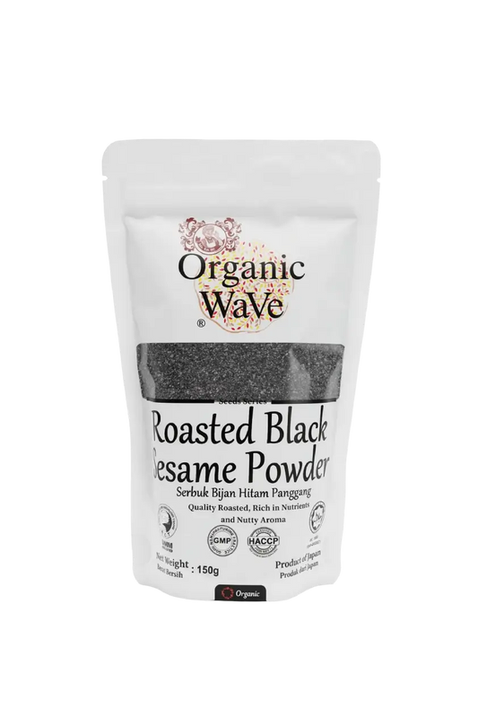 MAMAMI Organic Roasted Black Sesame Powder 150G