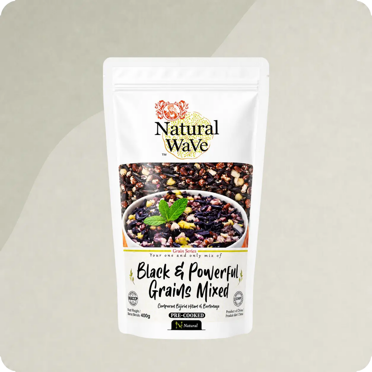 Mamami Natural Wave Black & Powerful Grains Mixed (400g)