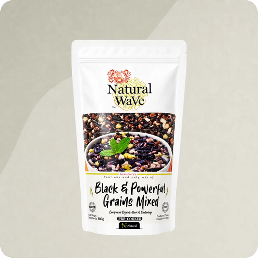 Mamami Natural Wave Black & Powerful Grains Mixed (400g)