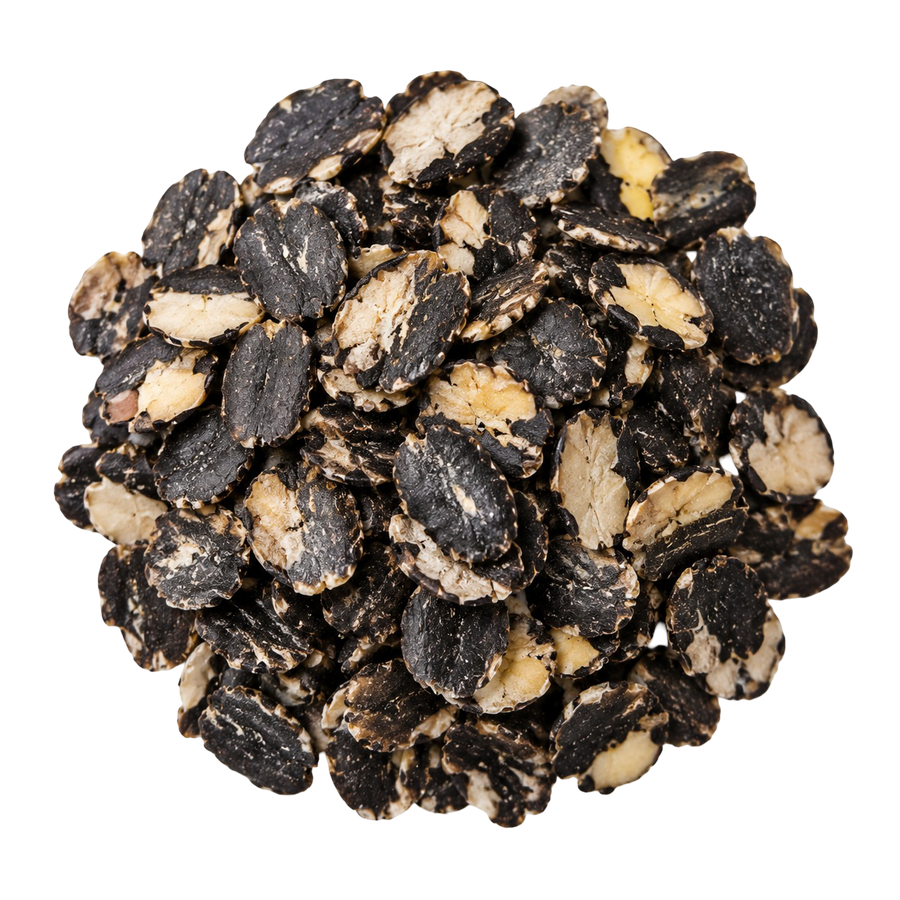 Black soybean flake  