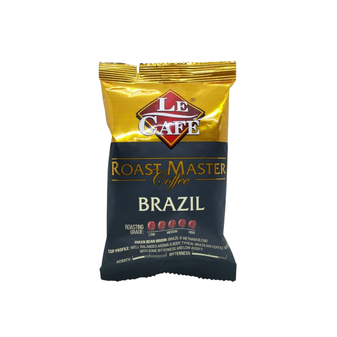 Le Café Roast Master Brazil Coffee Refill Pack 50g | Instant Coffee Granules
