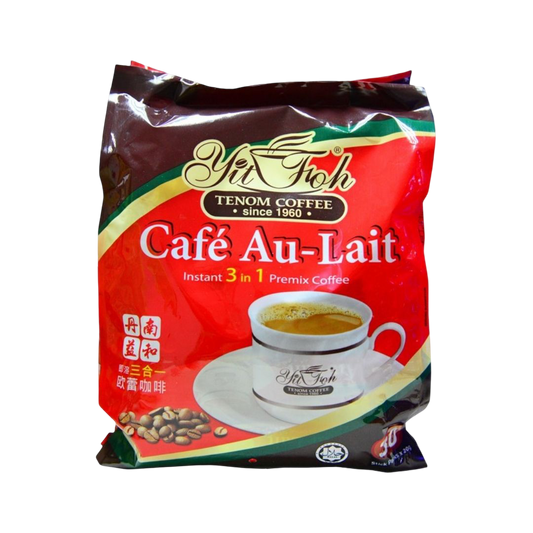 Yit Foh Café Au-Lait Premix 3in1 Coffee 30 x 20g | Tenom Coffee