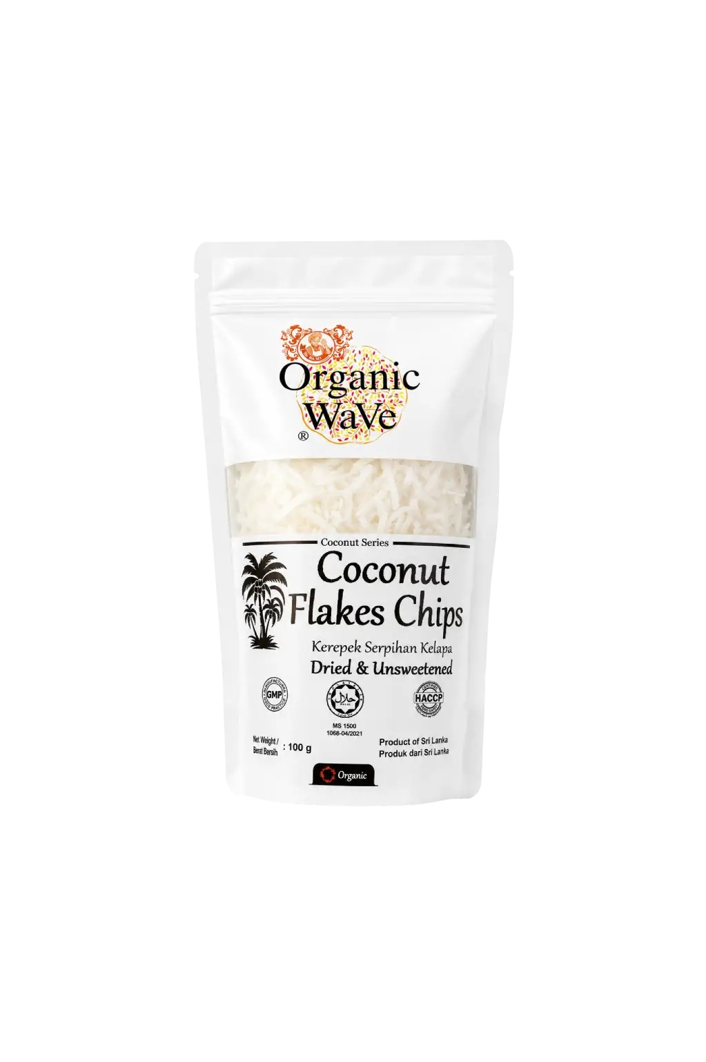 Mamami Organic Wave Coconut Flakes Chip (100g)