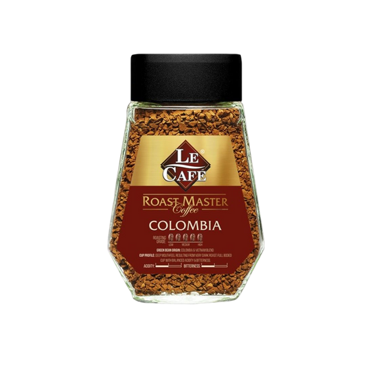 Le Café Roast Master Colombia Coffee 100g / 200g | Instant Coffee Granules