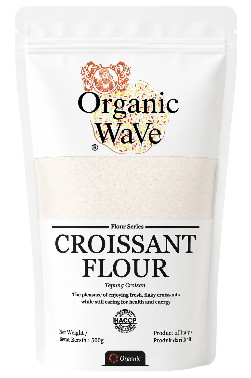 Organic Wave Croissant Flour 500g | Italian Flour